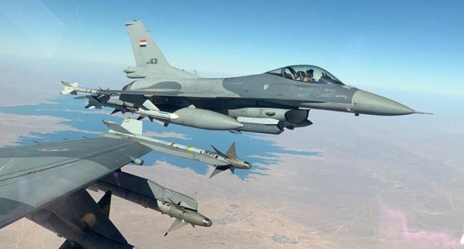 قتل قيادات داعش.. طائرات F16 توجه ضربات موجعة لإرهابيين في كركوك
