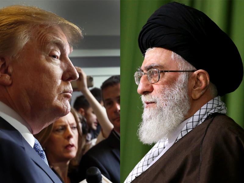 ترامب يخيّر خامنئي بين التفاوض أو التصعيد ضد إيران